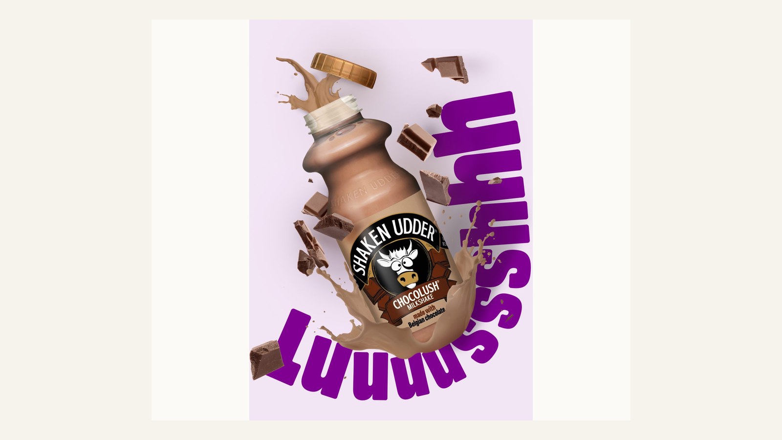 Shaken Udder Chocolush bottle for brand review hero
